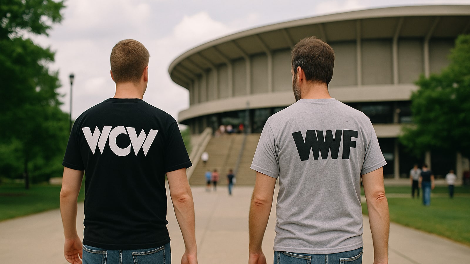 When did WCW become part of the WWF?