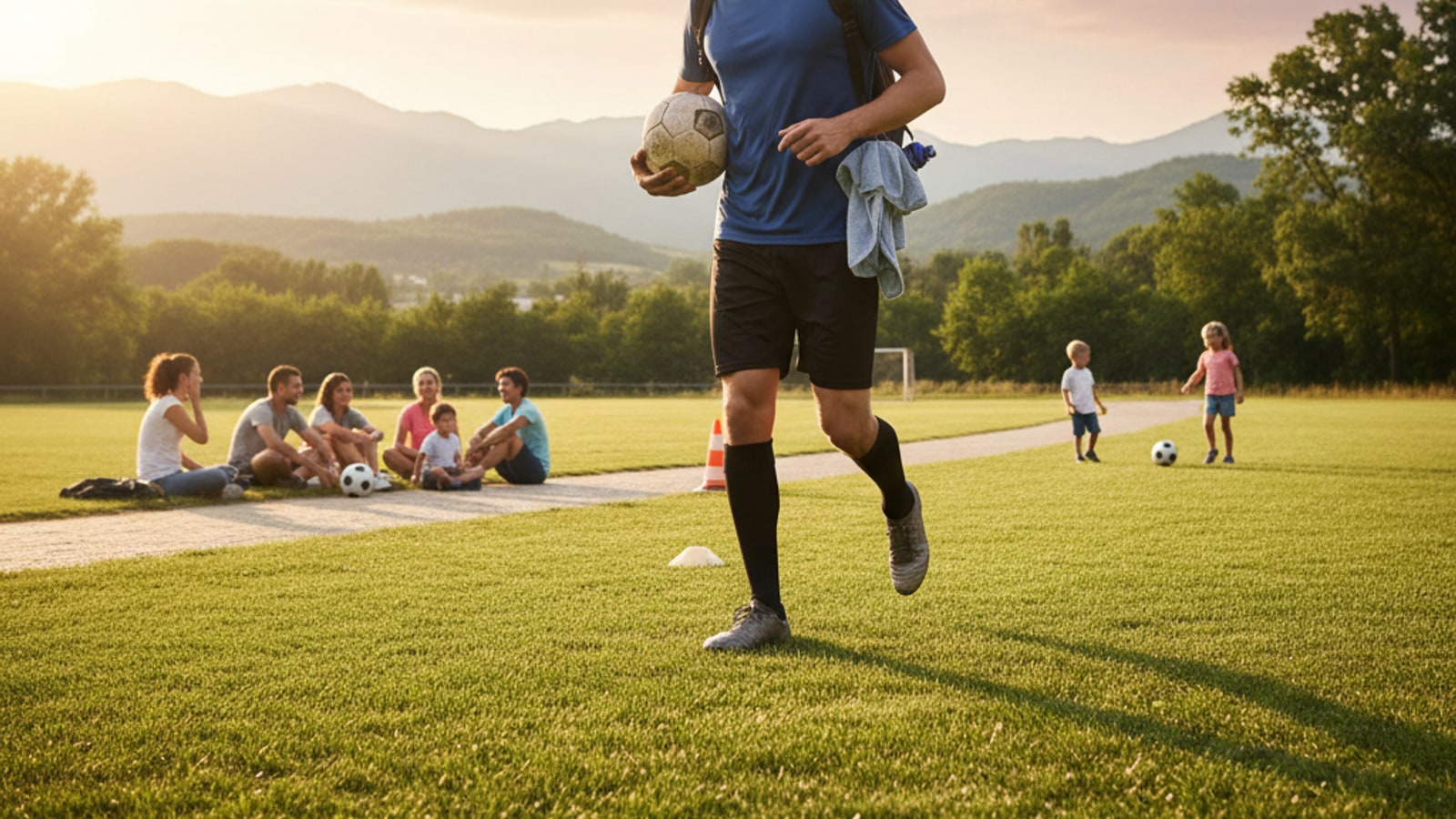 What are the benefits of being a soccer player?