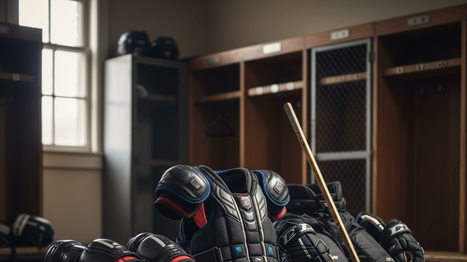 What kind of pads do hockey players need?