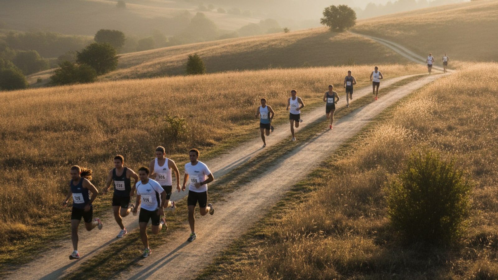 What are the four middle distance runs?