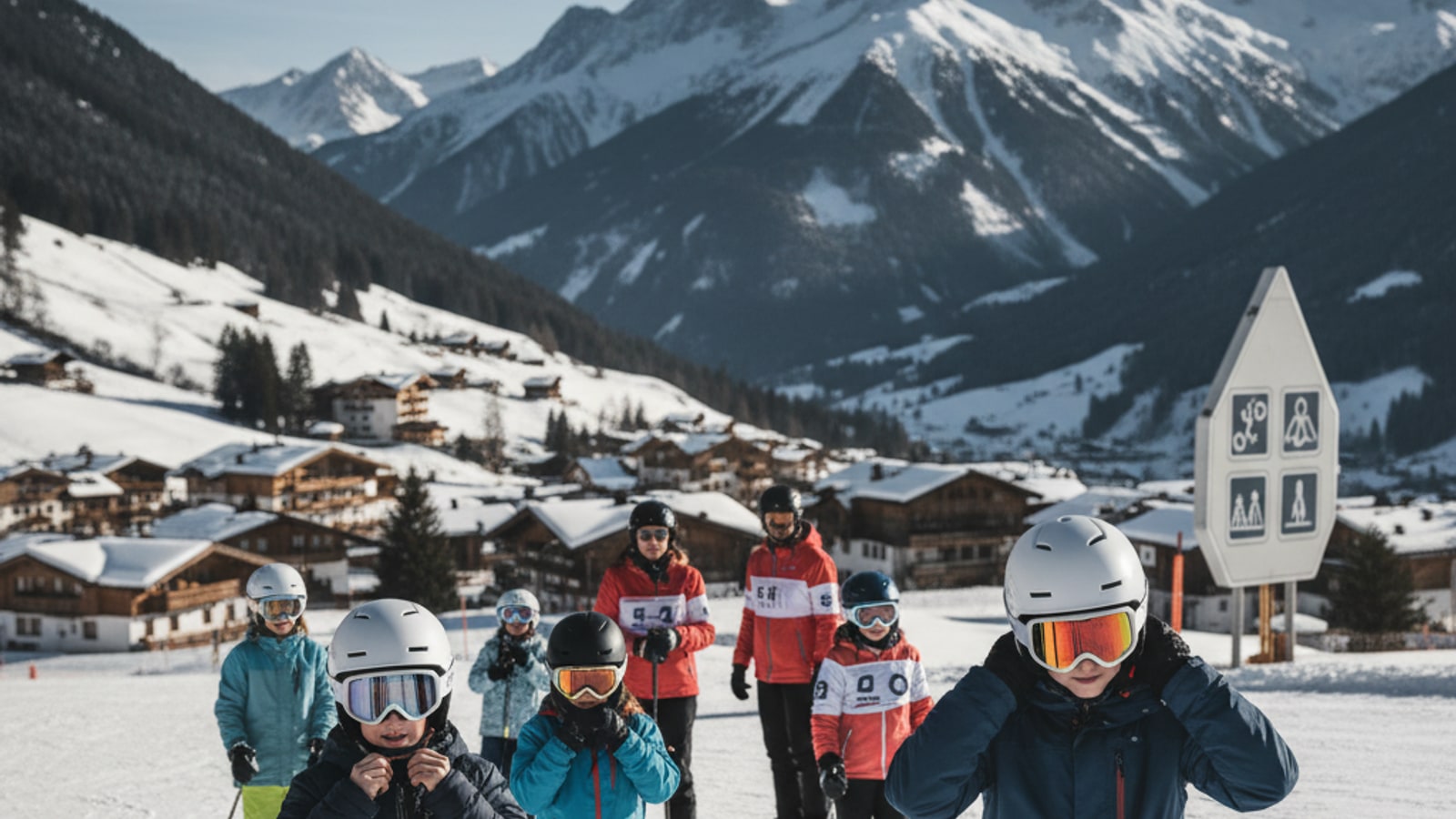 Are ski helmets compulsory in Austria?