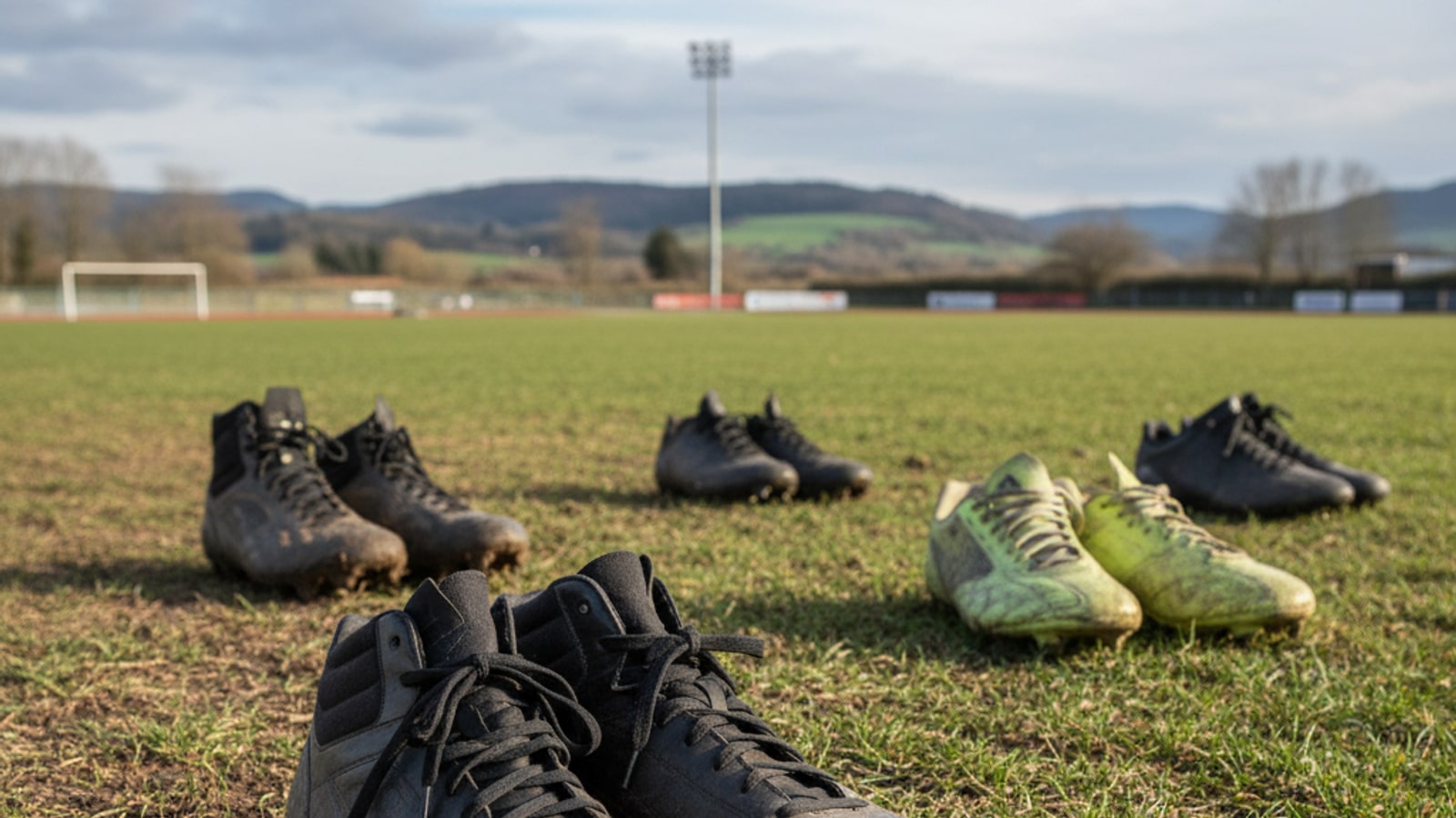 What are the different kinds of cleats?