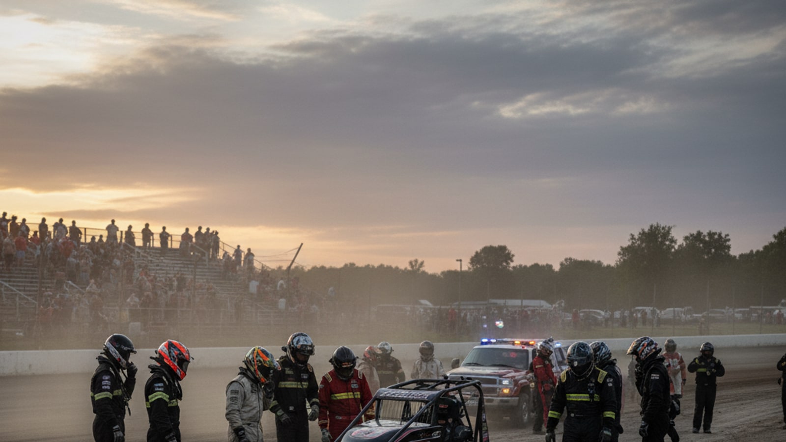 How did Kevin Ward die in a NASCAR race?