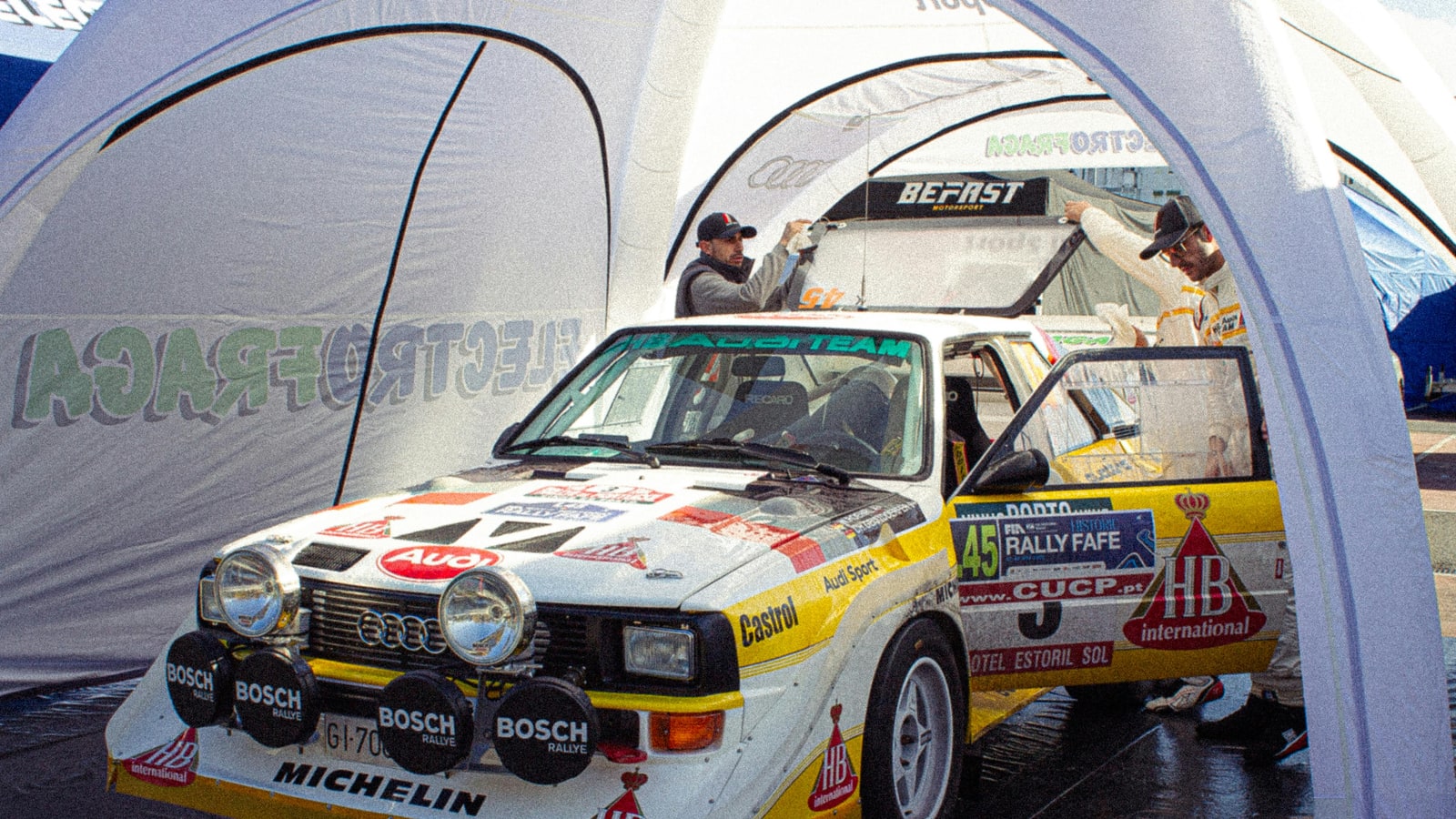 Which is the best definition of historic rallying?