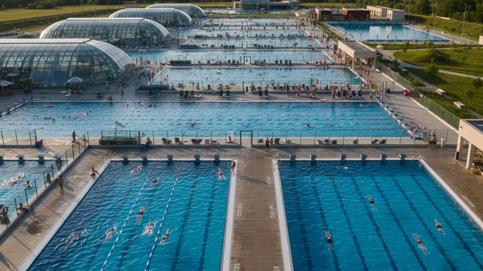 Are most pools 25 yards or meters?