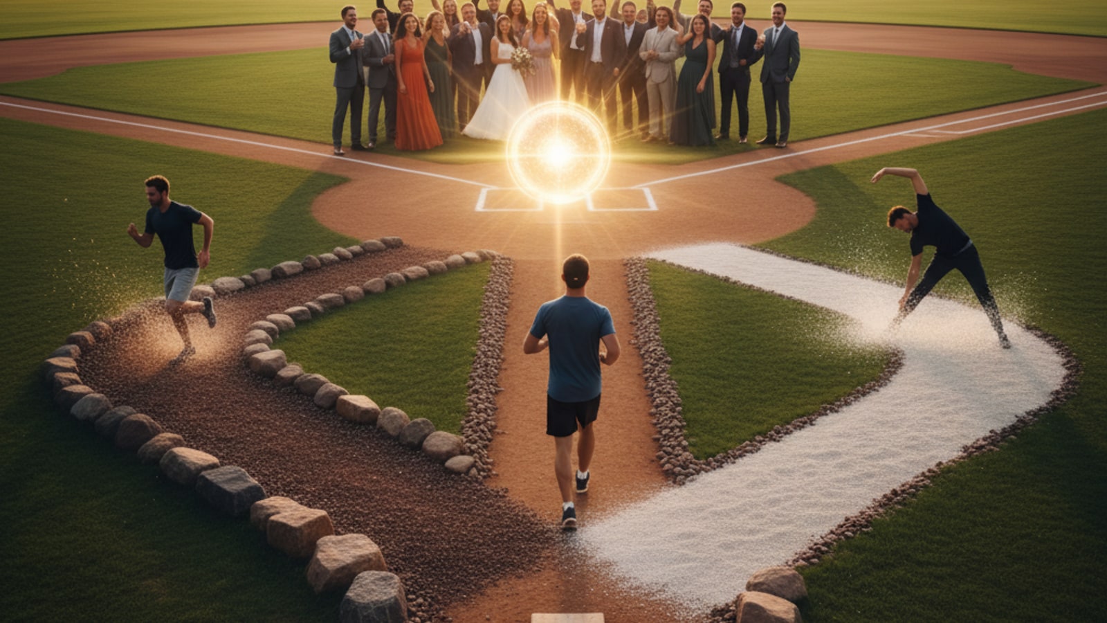 What kind of energy system does baseball use?