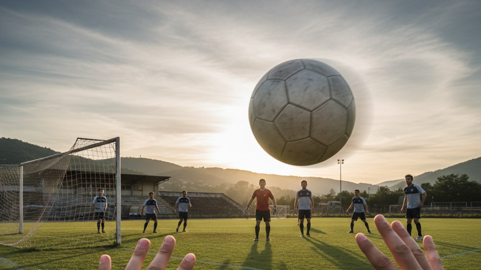 What are the rules regarding the use of hands in soccer?