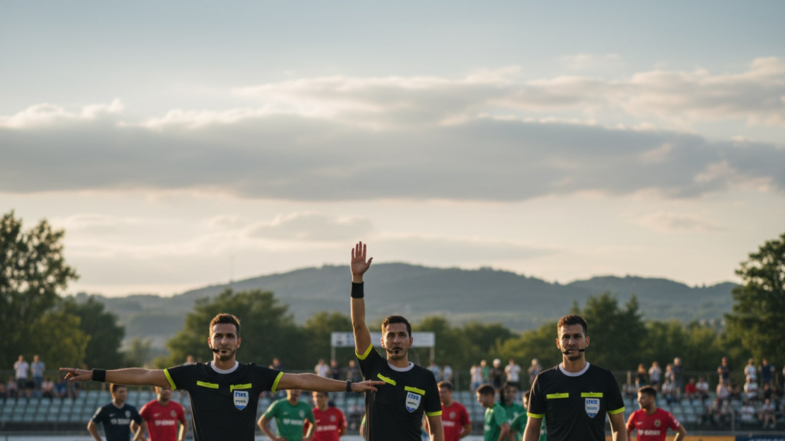 What are the referee signals?