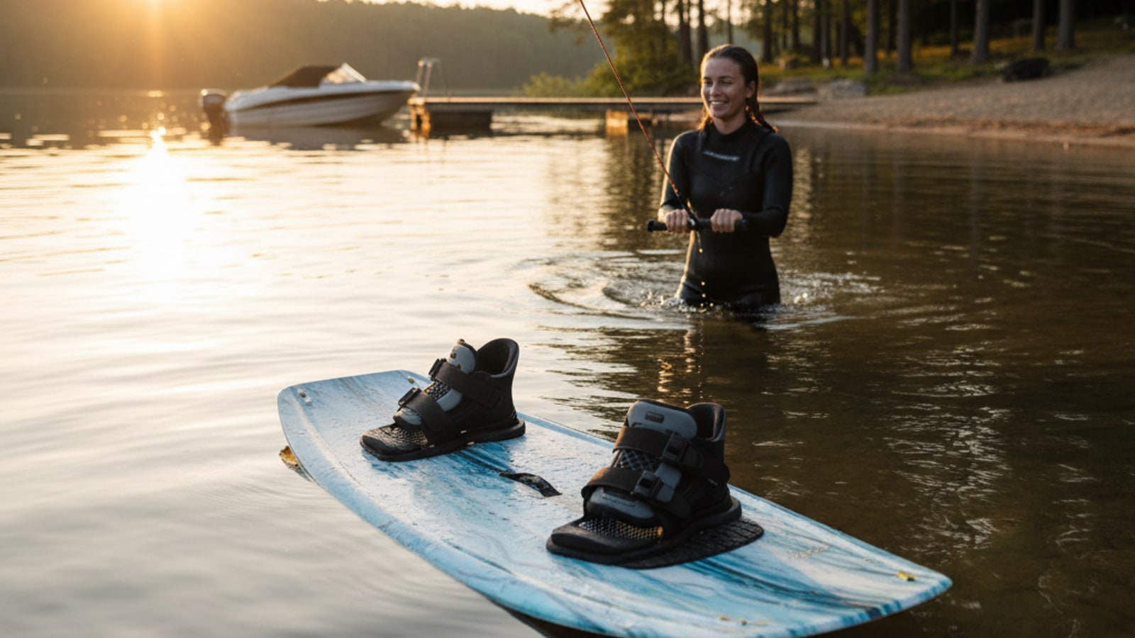What should I look for in a beginner wakeboard?
