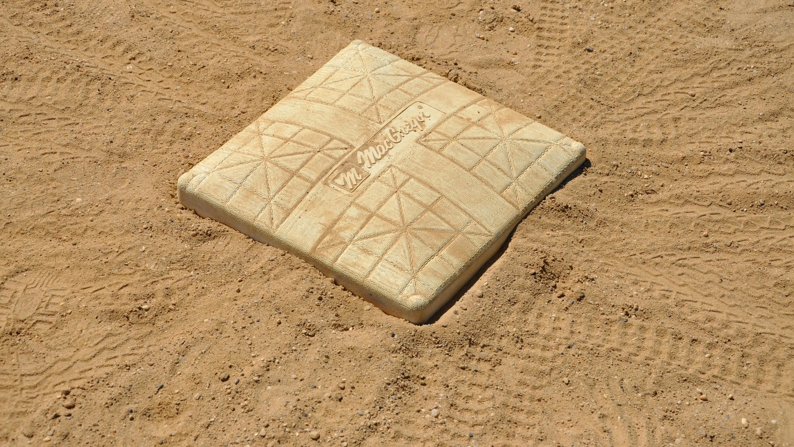 Which foot do you touch first base with?