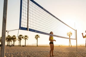 How High Is a Volleyball Net in Feet?